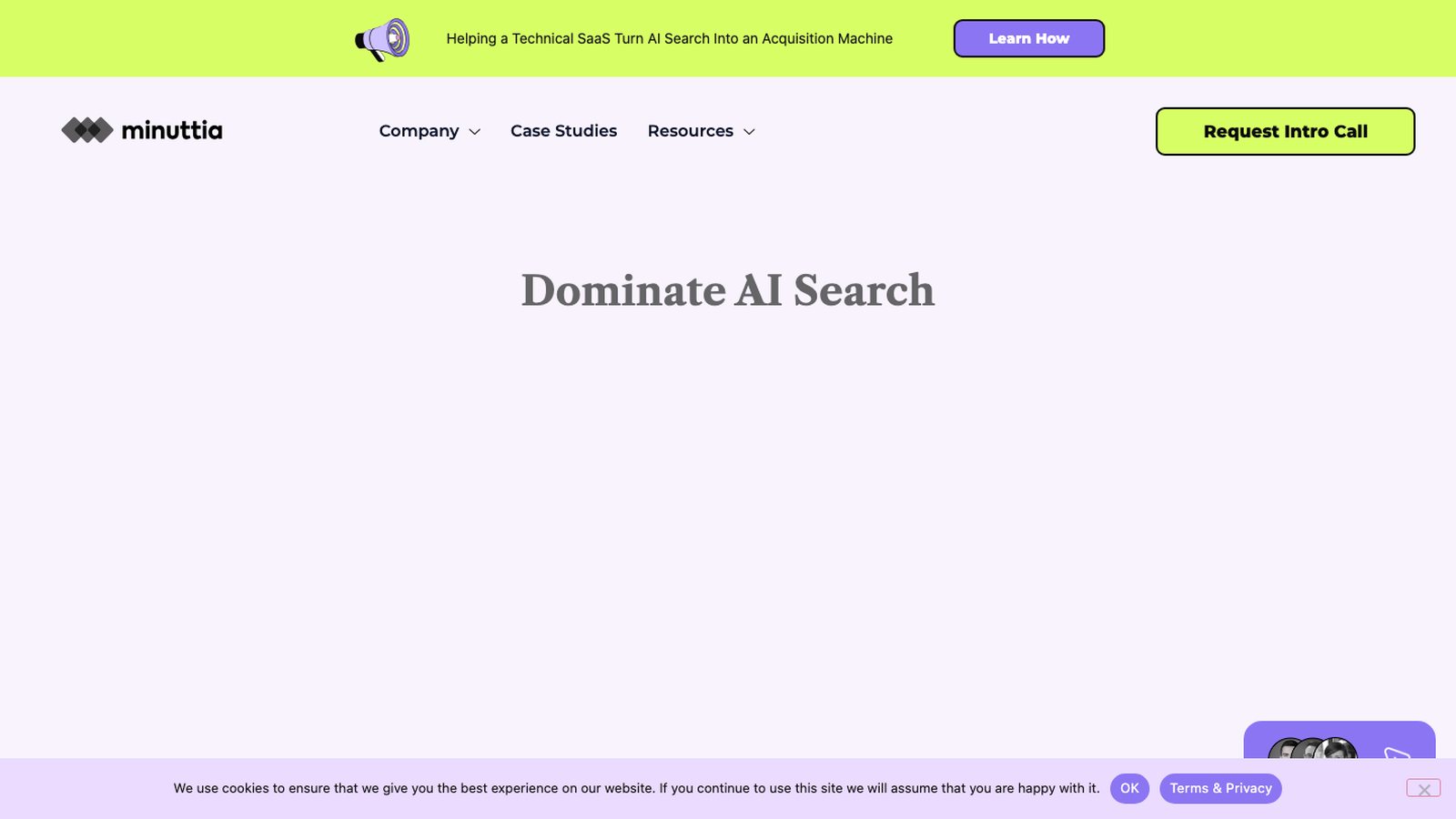 Minuttia homepage
