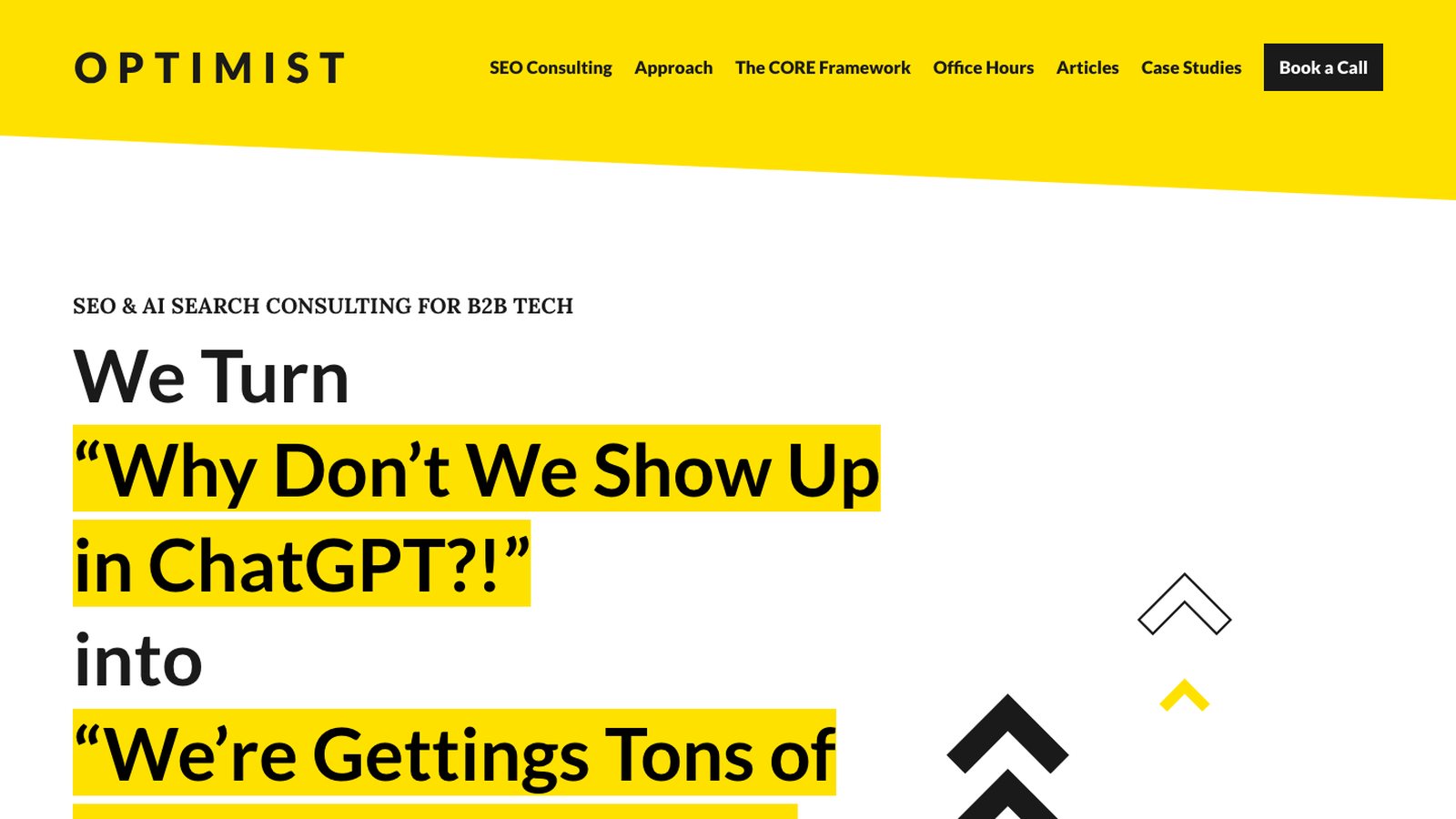 Optimist homepage